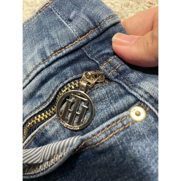 Tommy Hilfiger Women's Size 12 Skinny Fit Gramercy Denim Jeans Blue - Picture 6 of 11